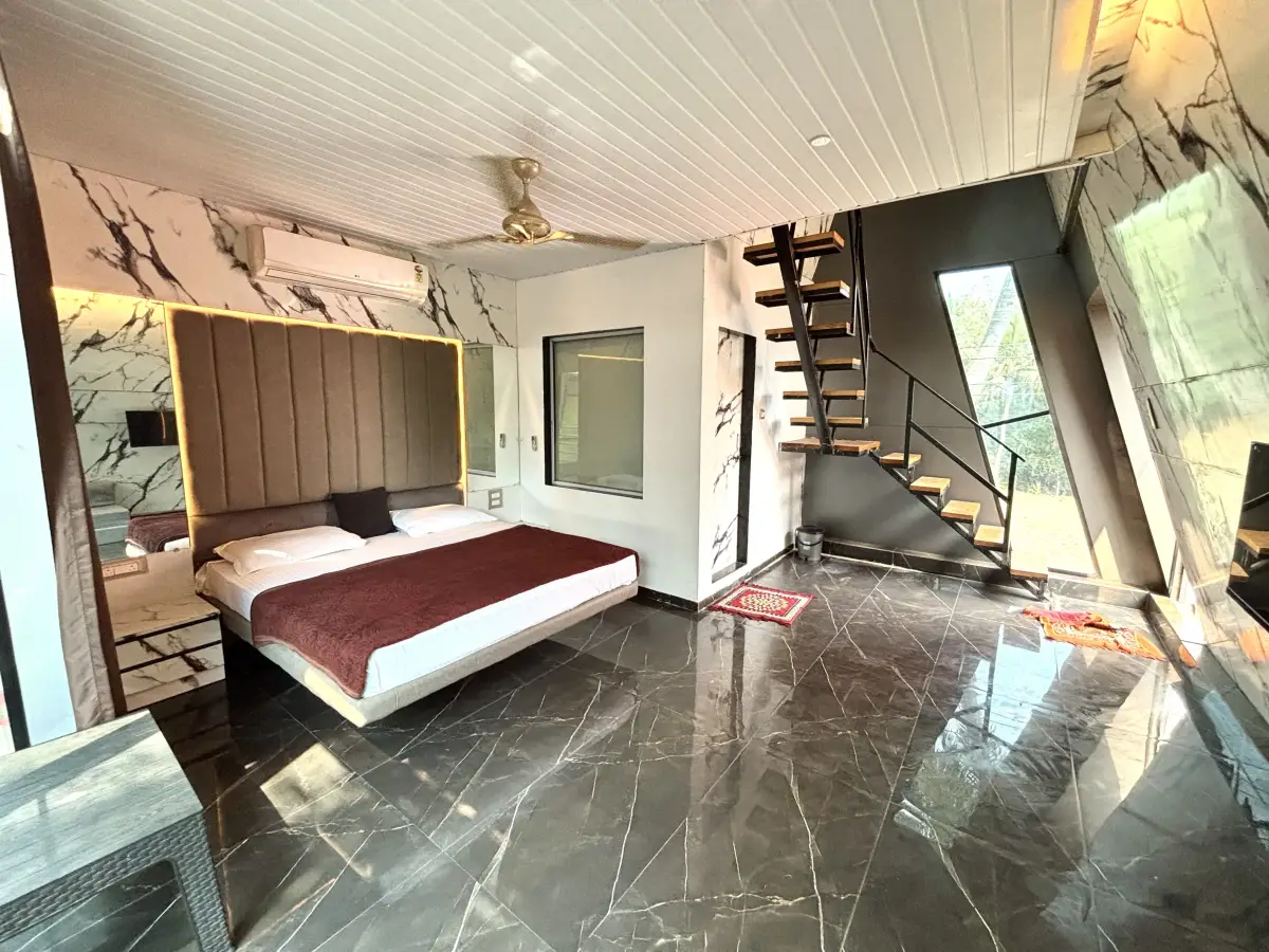 Triangle Room A-frame cottage at Coconut Valley Resort