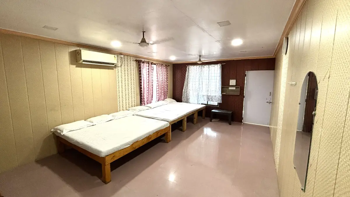 Wooden Dormitory at Coconut Valley Resort